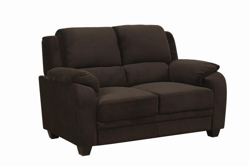 Northend - Loveseat - Chocolate-Washburn's Home Furnishings