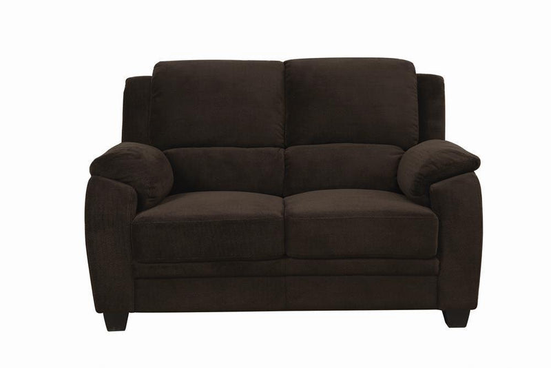 Northend - Loveseat - Chocolate-Washburn's Home Furnishings