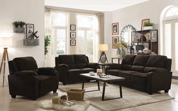 Northend - Loveseat - Chocolate-Washburn's Home Furnishings