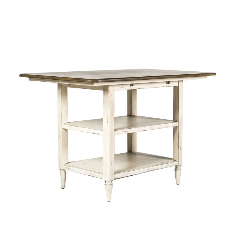 Oak Hill Kitchen Island Table-Washburn's Home Furnishings