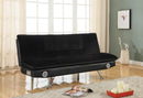 Odel - Sofa Bed With Bluetooth Speakers - Black-Washburn's Home Furnishings