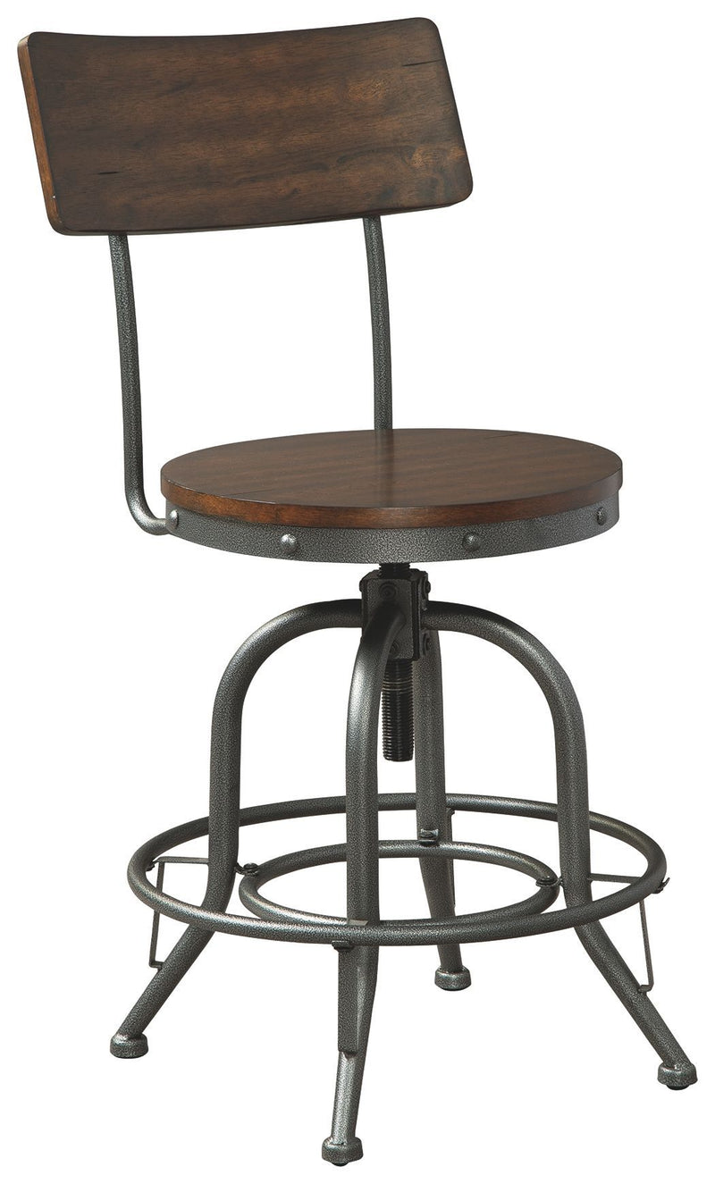 Odium - Brown - Counter Height Bar Stool (set Of 2)-Washburn's Home Furnishings