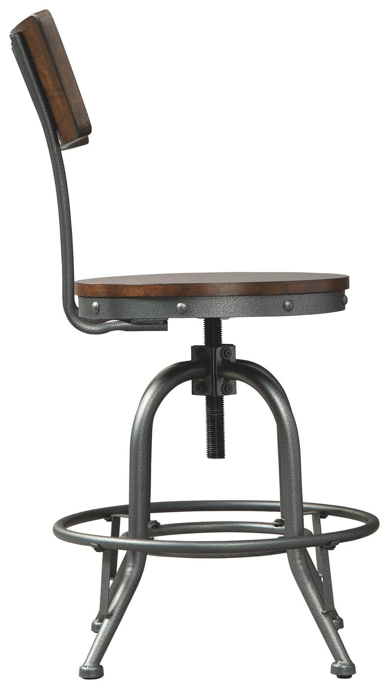 Odium - Brown - Counter Height Bar Stool (set Of 2)-Washburn's Home Furnishings