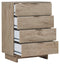 Oliah - Natural - Four Drawer Chest-Washburn's Home Furnishings