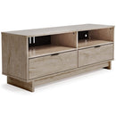 Oliah - Natural - Medium Tv Stand-Washburn's Home Furnishings