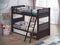 Oliver - Twin Over Twin Bunk Bed - Brown-Washburn's Home Furnishings