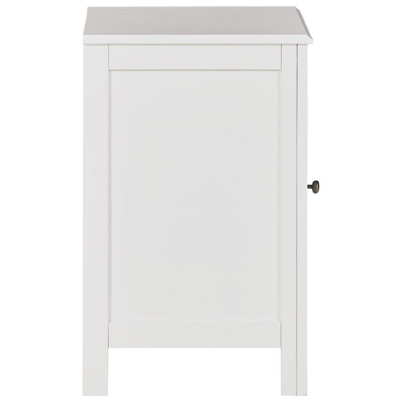 Opelton - White - Accent Cabinet-Washburn's Home Furnishings