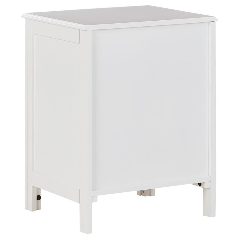 Opelton - White - Accent Cabinet-Washburn's Home Furnishings