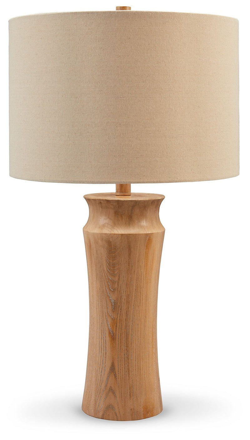 Orensboro - Brown - Poly Table Lamp (2/cn)-Washburn's Home Furnishings