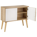 Orinfield - Natural/white - Accent Cabinet-Washburn's Home Furnishings