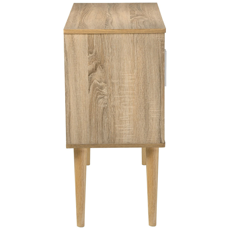 Orinfield - Natural/white - Accent Cabinet-Washburn's Home Furnishings