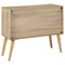 Orinfield - Natural/white - Accent Cabinet-Washburn's Home Furnishings