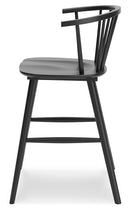 Otaska - Black - Barstool (2/cn)-Washburn's Home Furnishings