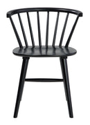 Otaska - Black - Dining Room Side Chair (2/cn)-Washburn's Home Furnishings