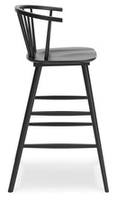 Otaska - Black - Tall Barstool (2/cn)-Washburn's Home Furnishings