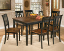 Owingsville - Black/brown - Dining Chair (set Of 2)-Washburn's Home Furnishings