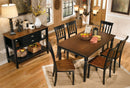 Owingsville - Black/brown - Dining Chair (set Of 2)-Washburn's Home Furnishings