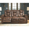 Owner's Box - Thyme - PWR REC Sofa with ADJ Headrest-Washburn's Home Furnishings