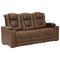 Owner's Box - Thyme - PWR REC Sofa with ADJ Headrest-Washburn's Home Furnishings