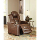 Owner's Box - Thyme - PWR Recliner/ADJ Headrest-Washburn's Home Furnishings