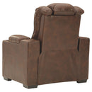 Owner's - Thyme - Pwr Recliner/adj Headrest-Washburn's Home Furnishings