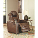 Owner's - Thyme - Pwr Recliner/adj Headrest-Washburn's Home Furnishings