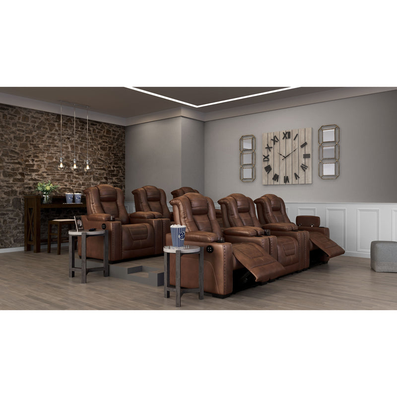 Owner's - Thyme - Pwr Recliner/adj Headrest-Washburn's Home Furnishings