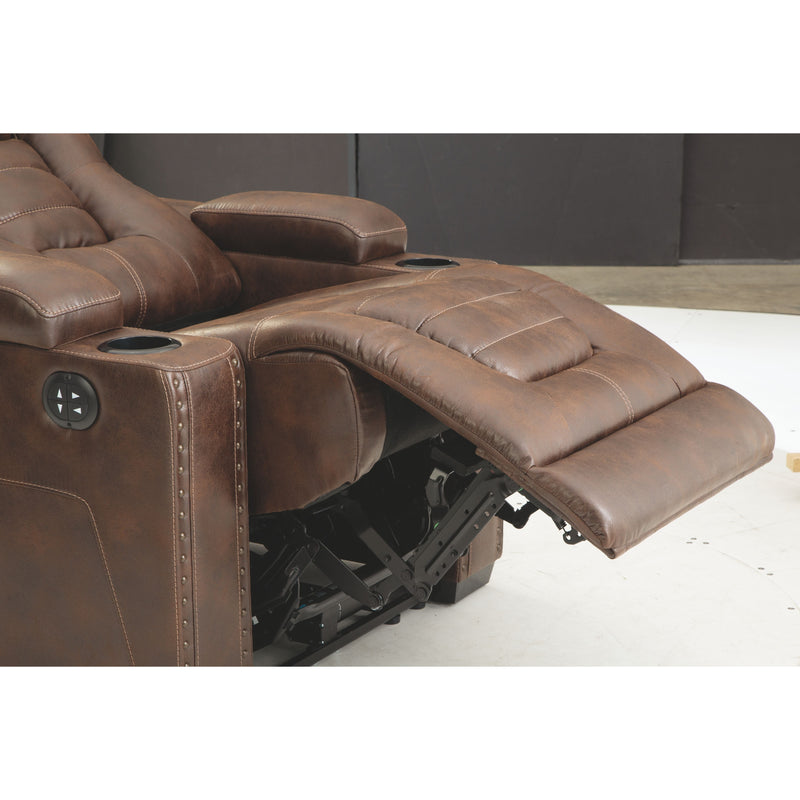 Owner's - Thyme - Pwr Recliner/adj Headrest-Washburn's Home Furnishings