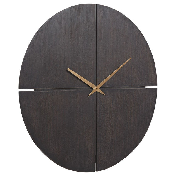 Pabla - Black - Wall Clock-Washburn's Home Furnishings