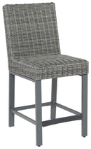 Palazzo - Gray - Tall Barstool (2/cn)-Washburn's Home Furnishings