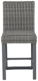 Palazzo - Gray - Tall Barstool (2/cn)-Washburn's Home Furnishings