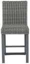 Palazzo - Gray - Tall Barstool (2/cn)-Washburn's Home Furnishings