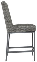 Palazzo - Gray - Tall Barstool (2/cn)-Washburn's Home Furnishings