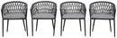 Palm Bliss - Gray - Chair (4/cn)-Washburn's Home Furnishings