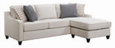 Paltinum - Sectional - Beige-Washburn's Home Furnishings