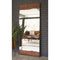 Panchali - Brown/black - Floor Mirror-Washburn's Home Furnishings