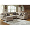 Pantomine - Driftwood - Laf Corner Chaise, Armless Loveseat, Wedge, Raf Loveseat Sectional-Washburn's Home Furnishings