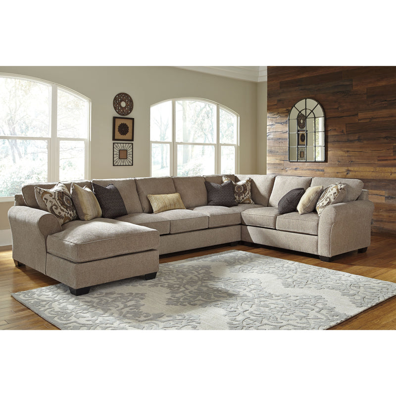 Pantomine - Driftwood - Laf Corner Chaise, Armless Sofa, Wedge, Raf Loveseat Sectional-Washburn's Home Furnishings