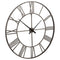 Paquita - Antique Silver - Wall Clock-Washburn's Home Furnishings