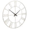 Paquita - Antique White - Wall Clock-Washburn's Home Furnishings