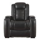 Party - Midnight - Pwr Recliner/adj Headrest-Washburn's Home Furnishings