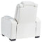 Party - White - Pwr Recliner/adj Headrest-Washburn's Home Furnishings