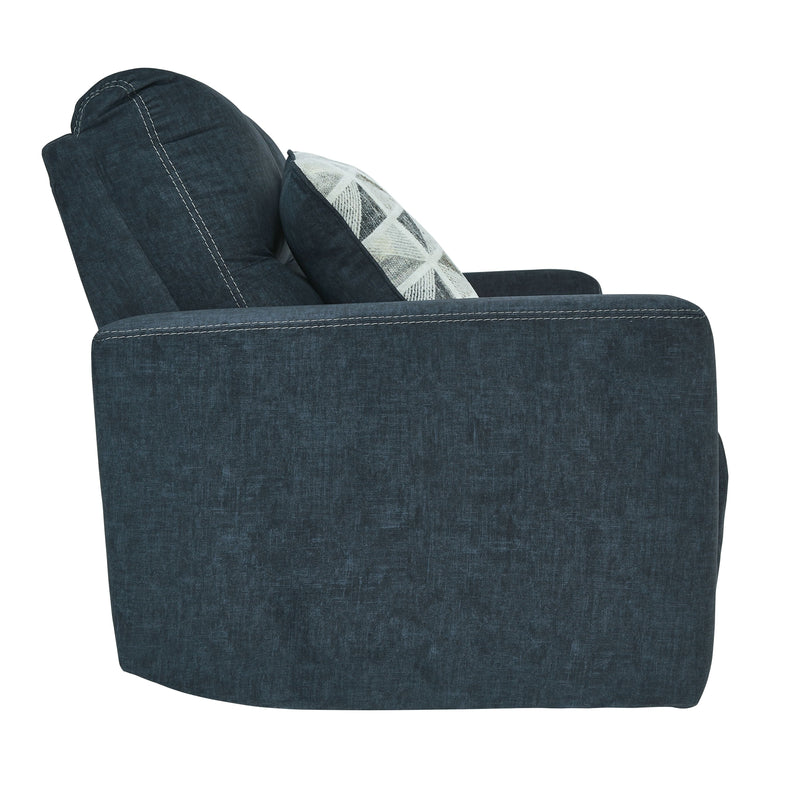 Paulestein - Denim - Reclining Power Loveseat-Washburn's Home Furnishings