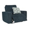 Paulestein - Denim - Wide Seat Power Recliner-Washburn's Home Furnishings