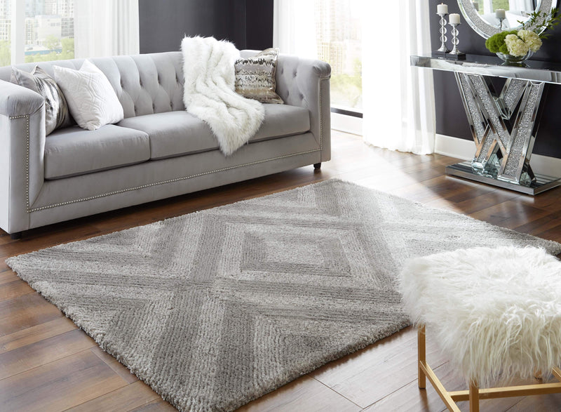 Paulick - Gray - Medium Rug-Washburn's Home Furnishings