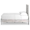 Paxberry - Whitewash - Full Panel Platform Bed-Washburn's Home Furnishings