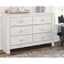 Paxberry - Whitewash - Six Drawer Dresser-Washburn's Home Furnishings