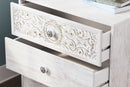 Paxberry - Whitewash - Three Drawer Chest-Washburn's Home Furnishings