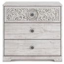 Paxberry - Whitewash - Three Drawer Chest-Washburn's Home Furnishings