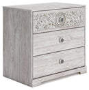 Paxberry - Whitewash - Three Drawer Chest-Washburn's Home Furnishings